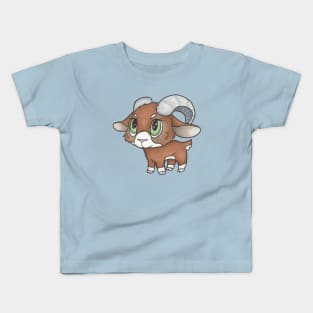 Cute Baby Ram Kids T-Shirt